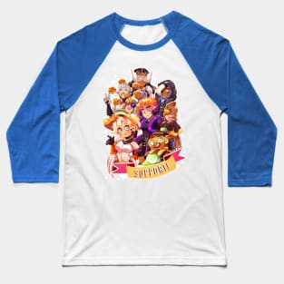 Overwatch - Support Heroes! Baseball T-Shirt